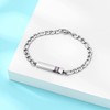 Ydmwannx Long Strip Cremation Urn Bracelet for Ashes Birthstone Cremation