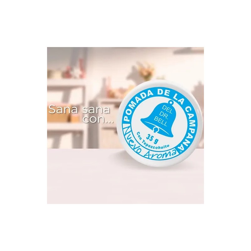 Pomada De La Campana Tepezcohuite Tarro, 35 G