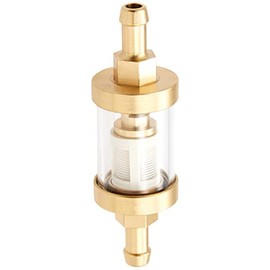 キジマ(Kijima) バイクパーツ ガソリンフィルター ブラス ホース内径7.5-8mm用 105-2101