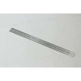 edi-tronic Steel Ruler Steel Ruler Workshop Ruler Stainless Steel Scale 300 mm 30 cm 12 Inch