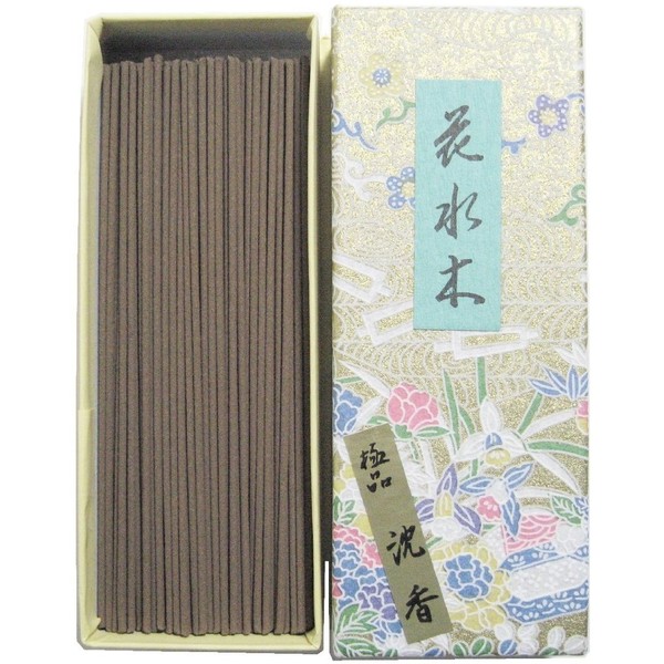 Awaji Baikando #137 Natural Agarwood Agarwood Incense Sticks 1.1 oz (30 g) 5.5 inches (14 cm) (Jinko)
