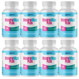 Neuronol Neuro Max Plus Capsules,  Advanced Cognitive Formula Supplement - 8 Bottles