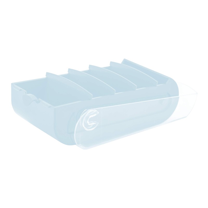 Exacompta Bunnybox 5336223D Flashcard File Pastel Blue DIN A8 Landscape