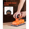 VEVOR Sheet Sander, 1/2 Sheet 2.5A Electric Sander for Woodworking,