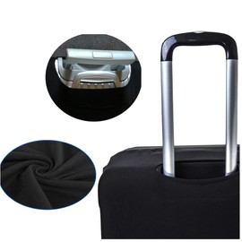 ZANZER Suitcase Cover Protector with Luggage Tag for 26-32 Inch, Elastic Dust Luggage Cover for Suitcase, Washable Thickened Anti-Scratch Travel Accessories ((Fit 29-32 inch) XL)