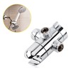 SEAFRONT 3 Way Shower Head Diverter Valve Adjustable Showerhead Bracket