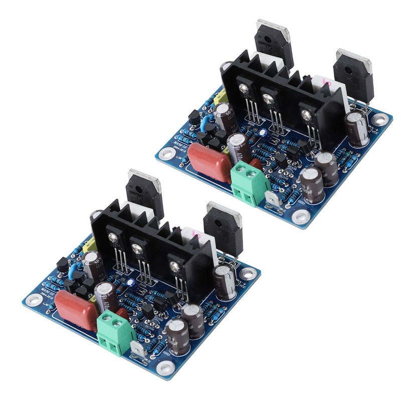 2Pcs MX50 SE Amplifier Board KTB817 Chip 15‑100W 8Ω High