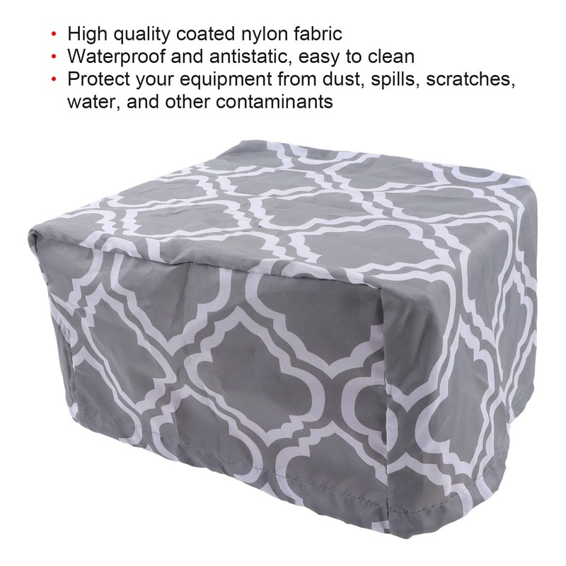 Projector Waterproof Dustproof Ceiling Mount Drawstring Protective Case Grey Flower