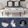 Rectangular Waterproof PVC Tablecloth, Tablecloth for Dining Room, Garden, Party,