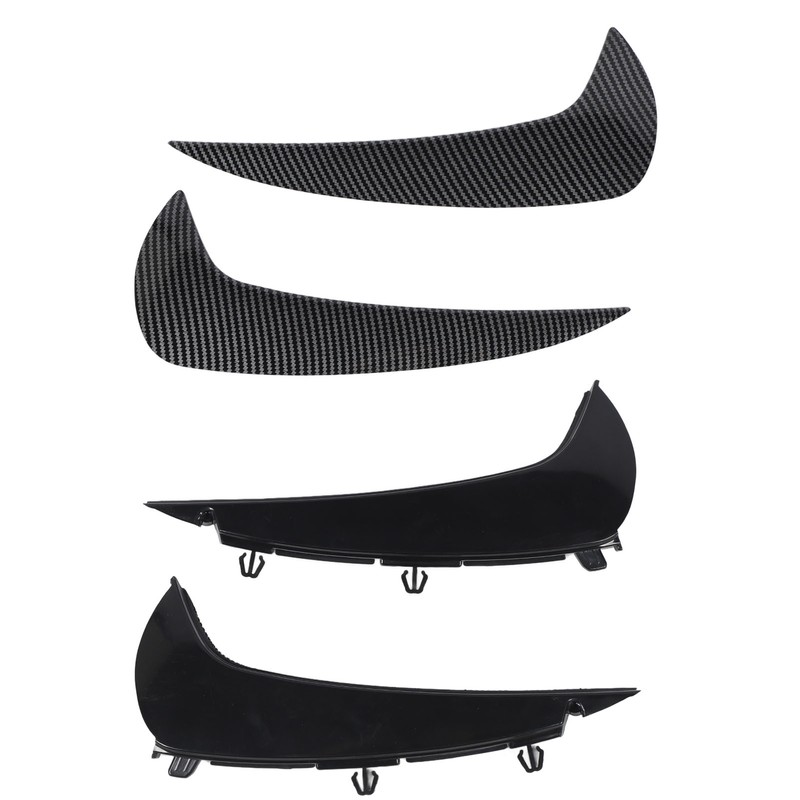 1 Pair Rear Bumper Spoiler Air Vent Cover Left Right
