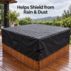 210D Oxford Square Hot Tub Cover, 78.7 x 78.7 x