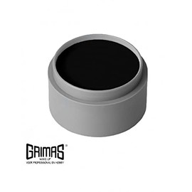 GRIMAS WATER MAKE-UP (PURE) Black 101 (15ml pot)