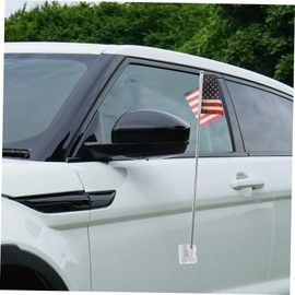 Levemolo Car Flagpole Advertising Flag Pole Flag Pole Holder Universal Magnetic Flagpole Outdoor Flagpole Small Flag Holder Parade Flagpole Magnetic Flag Holder Universal Flag Bracket
