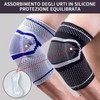 Elbow Compression Support - Sleeve for Tendonitis, Tennis Elbow Treatment,