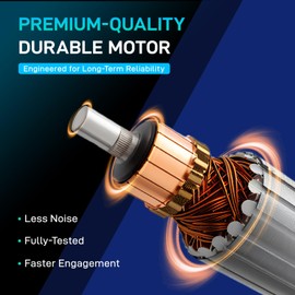 New Starter Compatible with 2006 2007 2008 2009 2010 2011 Honda Civic 1.8, 06 07 08 09 10 11 Starter Motor Replace 31200-RNA-A51 31200RNAA51 SM71001 SM710-01 410-54130 41054130 17958N 17958