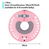 Baby Swimming Neck Ring Non Inflatable Ergonomic Thick Adjustable Baby