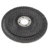 sourcing map 4 Inch Flap Disc 320 Grit Sanding Grinding
