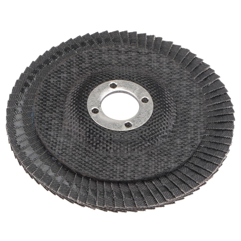 sourcing map 4 Inch Flap Disc 320 Grit Sanding Grinding