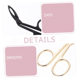 Minkissy 3pcs Stainless Steel Eyebrow Clips Oblique Tips Beauty Tweezers for Women Easy to Clean for Eyebrow Shaping and Facial Hair Removal