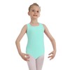 Phineein Girls Gymnastics Leotards Hollow Back Crisscross - Kids Sleeveless
