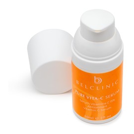 Belclinic Pure Vita-C Serum - Vitamin C, Hyaluronic Acid, Vitamin E Serum for Skincare, Anti-Aging, Brightening, Hydration, Antioxidant Collagen