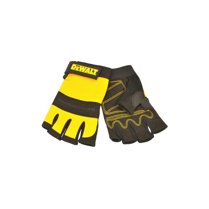 Dewalt DPG23 Synthetic Padded Leather Palm Gloves, Large, 9 Size,