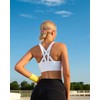 ONEW Front Zipper Sports Bras for Women High Impact Workout