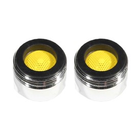 LOWENERGIE Tap Aerator 20mm Male, 4ltr per Minute, Water, Energy Saving Reduce Bills Chrome. Pack Sizes (2)