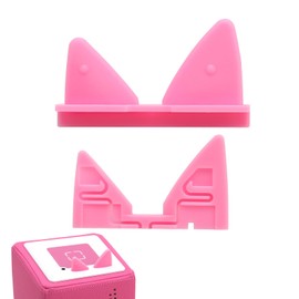 Zuirunda for Toniebox Tonie for Tonies Alternative Cable Replacement Ears (Red Outer Ear)