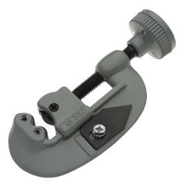 Superior Tool 35236 1-1/8" O.D. Screw-Feed Tubing Cutter (#350)-One and One Eighth Outside Diameter Tubing Cutter for Commerical and Industrial Applications , Gray