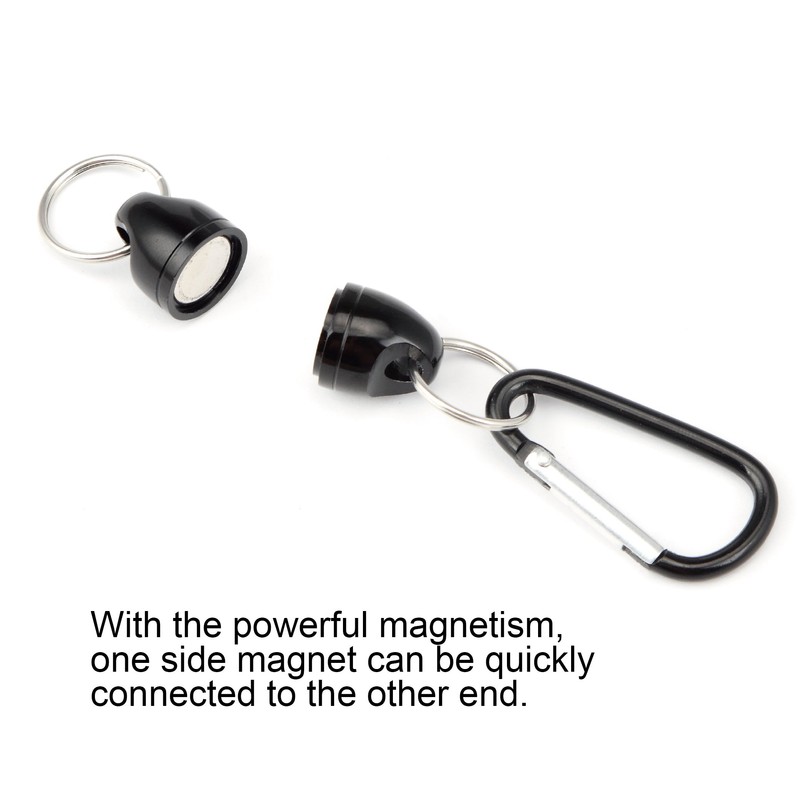 Crazy Shark Magnetic Net Release Aluminum Shell for Fly Fishing
