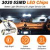 2PCS BA9 BA9S LED Bulbs, 5 SMD 3030 T10 1889