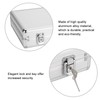 DAUERHAFT Watch Storage Box, 24 Grids Aluminum Alloy Suitcase Watch