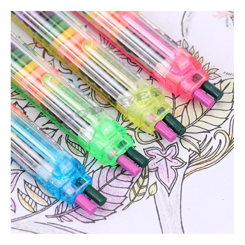 Dolores Crayones Bebés Niños Acuarelables Pastel Óleo 20 Colors 4pcs