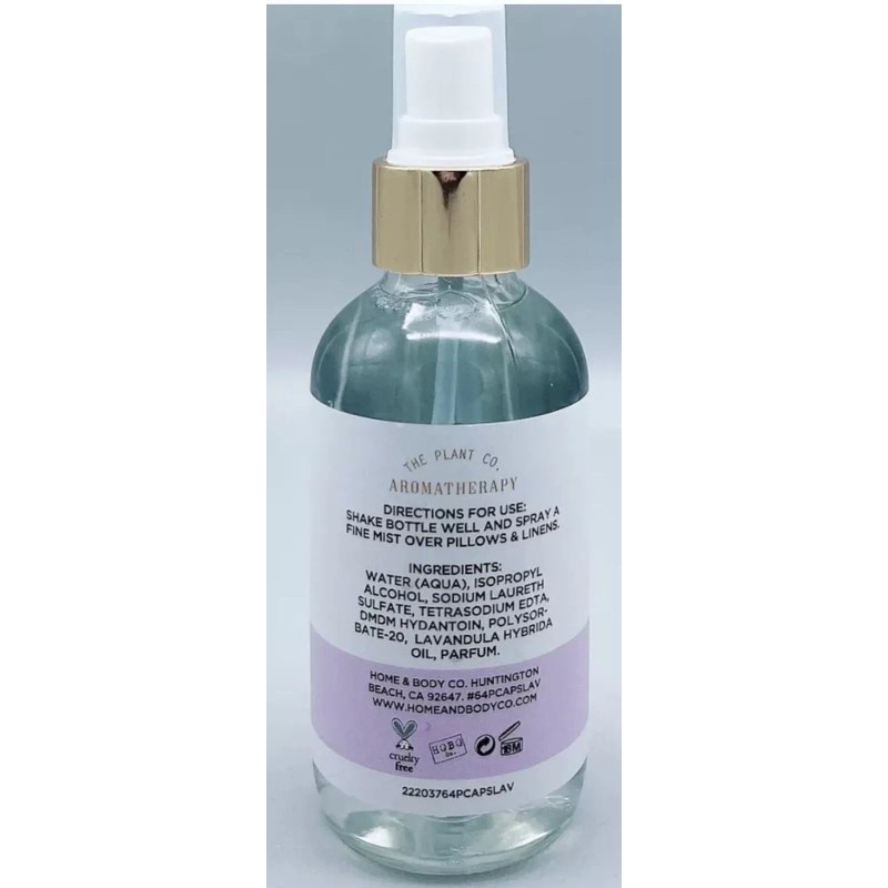 Home Body Co. The Plant Co. Aromatherapy LAVENDER OIL RELAXING