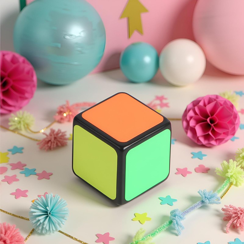 1x1 Speed Cube - 1" 1x1x1 Magic Cube Twisty Puzzle