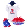 fioukiay 3-6 Months Baby Girls 4th of July Clothes Baby