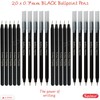 SAINO Trigrip Ballpoint Pens Triangular Grip Giga Pack Smooth Biros