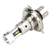2 Pcs 100W H4 LED Motorcycle Headlight Bulb 360 Degree