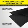 FLASLD Fireproof Electric Stove Top Cover, Heavy Duty Double 29.5×21