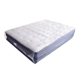Just Accessories® 5ft Kingsize Heavy Duty Mattress Bag For Storage Moving Removal Mattress Polythene Protector Cover 5’0’’ x 6’6’’ / 150 x 200cm / 59 x 78ins