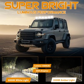 Round LED Off Road Lights 7 Inch 201W Trucks Tractor Work Light 2Pcs Led Light Pods Offroad Auxiliary Driving Lights for Snowmobile SUV RV ATV UTV Golf Car, Black