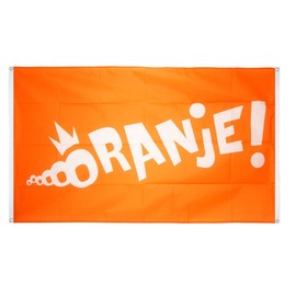 Flaggenfritze® Balcony Flag Fan Flag Netherlands Oranje!
