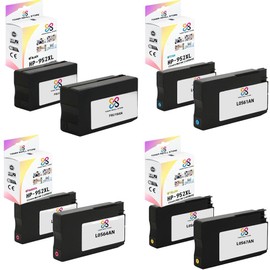 Toner Refill Store Compatible Ink Cartridge Replacement for HP 952XL High Yield Works with HP OfficeJet 7740 8702 8715, OfficeJet Pro 7740 8210 8216 Printers (Black, Cyan, Magenta, Yellow, 8 Pack)