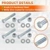 Rear Shock Bolt Kit Upper & Lower for Silverado Sierra