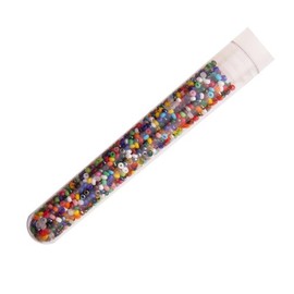 Czech Glass Seed Bead ~ Size 13/0 charlotte cut ~ Vial Tube Multi Mix Colors & Finishes