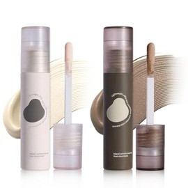Barra de maquillaje líquida y resaltador, bronceador líquido de tono cálido para cara, hidratante y nutritivo, maquillaje de contorno ligero para cons