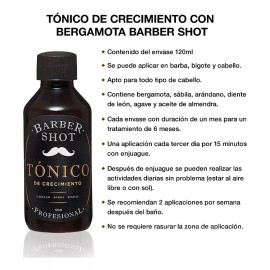 Kolor Shot Tratamiento Bergamota Crecimiento Barba Cabello Barber Shot