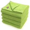 Imabari Towel, Commercial Use, Face Towel, 4-Piece Set, M-Color, 13.4