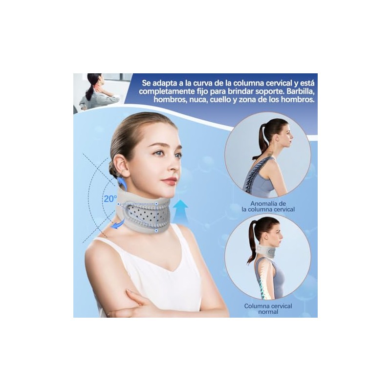 Soporte Para El Cuello, Cervicorrect Collarín Ajustable